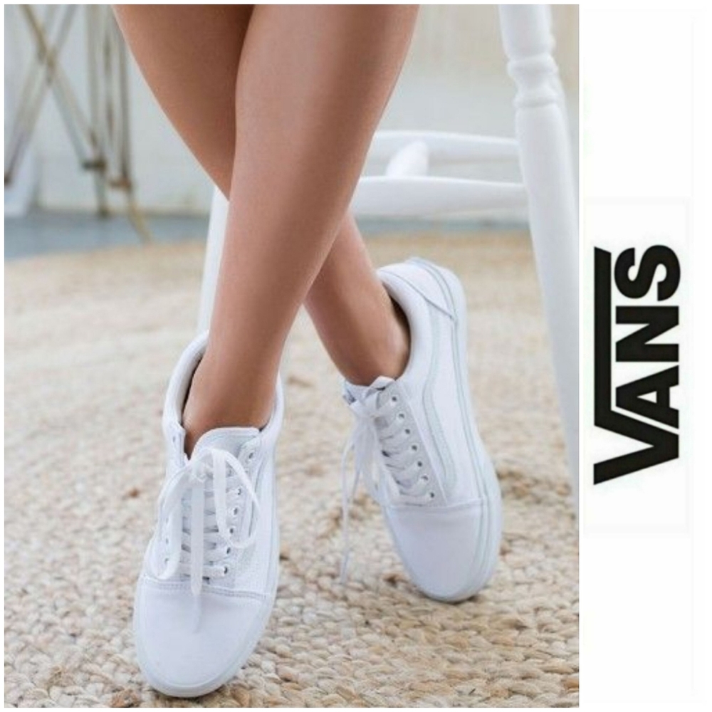 Old Skool Vans True White - Picture 1 of 11